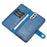 DG.MING For Samsung Galaxy S21+ 5G Detachable 2-in-1 PC Shell Anti-scratch Split Leather Case - Blue - 6