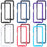 Shockproof Clear PC + TPU Hybrid Protector for Samsung Galaxy A32 5G/M32 5G - Black - 2