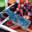 Funny Glitter Sequins Quicksand Design TPU Protective Cover Shell for Samsung Galaxy A12/M12 - Blue - 7