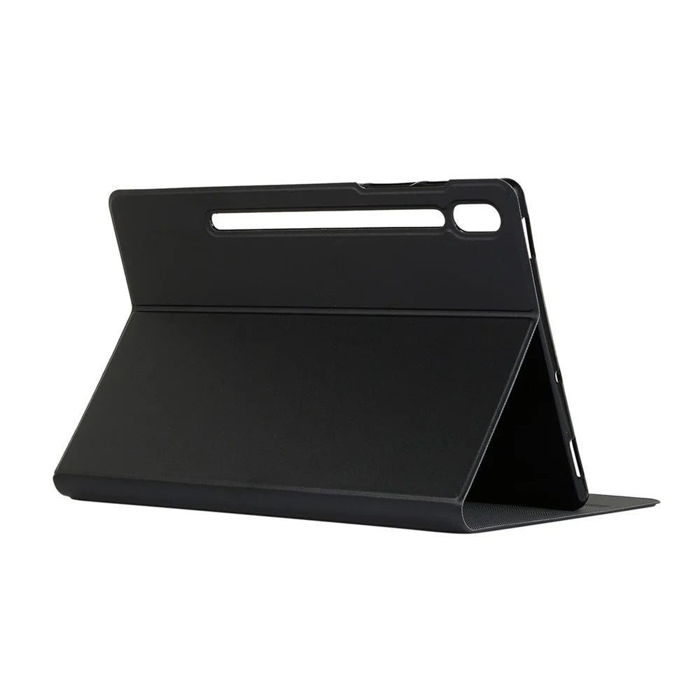 ENKAY PU Leather TPU Back Stand Smart Case for Samsung Galaxy Tab S7 11.0 T870 / T875 / S8 - Black - 2
