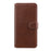 Classic Wallet Stand Flip Leather Phone Case for Samsung Galaxy A02s (164.2mm) - Brown - 2