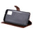Classic Wallet Stand Flip Leather Phone Case for Samsung Galaxy A02s (164.2mm) - Brown - 6