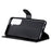 Wallet Stand Flip Leather Phone Case for Samsung Galaxy S21 4G/5G - Black - 6