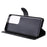 Wallet Leather Stand Cell Phone Case for Samsung Galaxy S21 Ultra 5G - Black - 6
