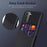 Cloth + PU Leather + PC Protector Card Slot Case for Samsung Galaxy S21+ 5G - Black - 2