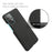 Cloth Texture Plastic Back Case for Samsung Galaxy A52 4G / 5G / A52s 5G - Black - 4