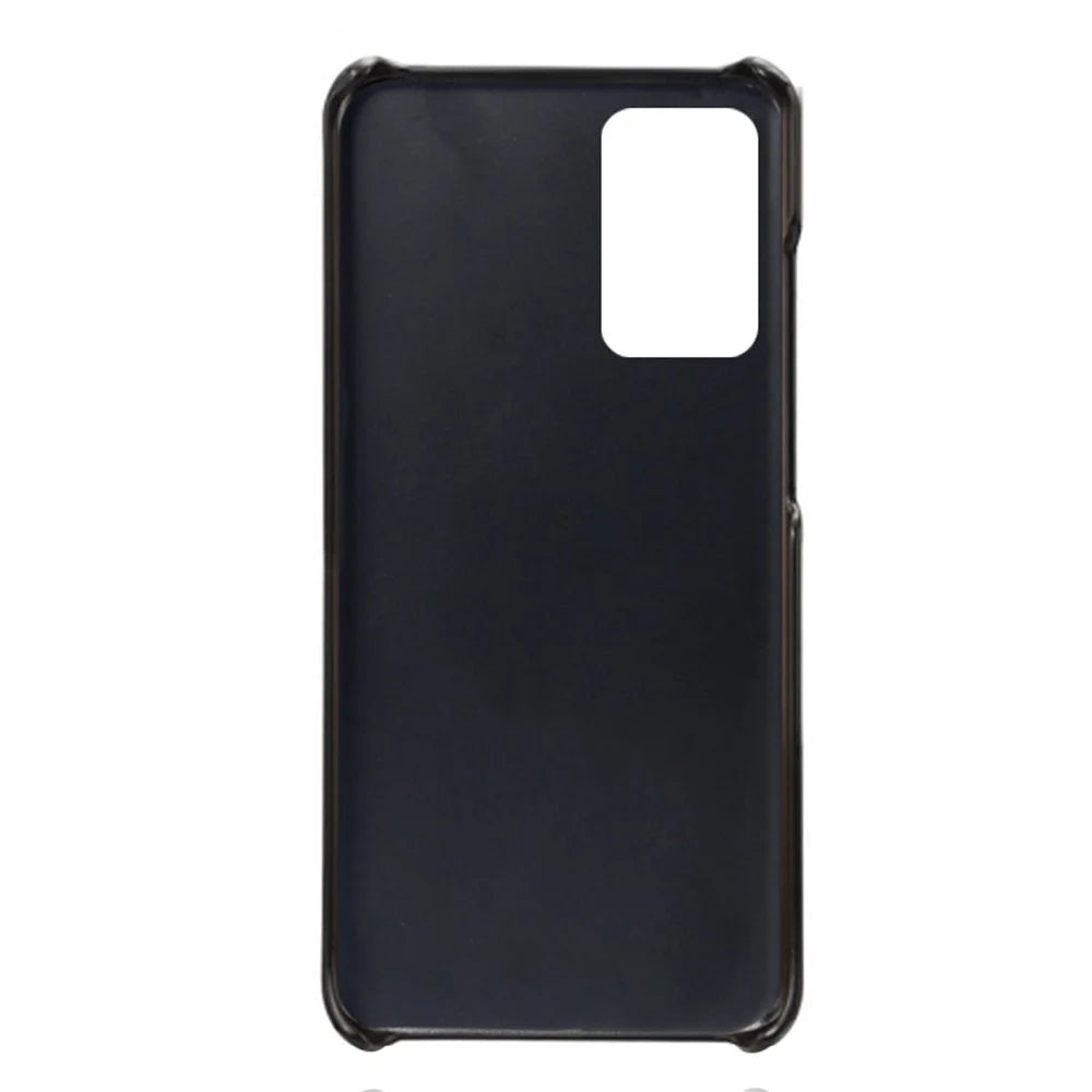 Case for Samsung Galaxy A52 4G / 5G / A52s 5G, Card Slots Design PU Leather PC Inner Shock-Absorbing Cover - Black - 4