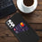 Card Holder Cloth + PU Leather Coated PC Back Cover for Samsung Galaxy A32 5G / M32 5G - Black - 4