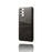 PC + PU Leather Coated Case with Dual-Card Slots for Samsung Galaxy A32 5G / M32 5G - Black - 2