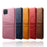 PC + PU Leather Coated Case with 2 Card Slots for Samsung Galaxy A12 - Black - 7