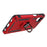 PC + TPU Combo Design Anti-drop Hybrid Phone Shell with Ring Kickstand for Samsung Galaxy A32 5G/M32 5G - Red - 6