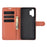Litchi Texture Wallet Leather Protector Phone Stand Cover for Samsung Galaxy A32 5G / M32 5G - Brown - 2