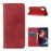 Wallet Stand Split Leather Magnetic Closure Protective Case for Samsung Galaxy A32 4G (EU Version) - Red - 1
