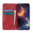 Wallet Stand Split Leather Magnetic Closure Protective Case for Samsung Galaxy A32 4G (EU Version) - Red - 5