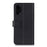 PU Leather Phone Cover Shell Case with Wallet and Stand for Samsung Galaxy A32 4G (EU Version) - Black - 2