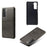 PU Leather Coated PC Phone Case for Samsung Galaxy S21 4G / 5G - Black - 2