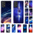 Starry Sky Pattern Printing TPU Soft Cell Phone Case for Samsung Galaxy A52 4G/5G / A52s 5G - Purple Nebula - 2