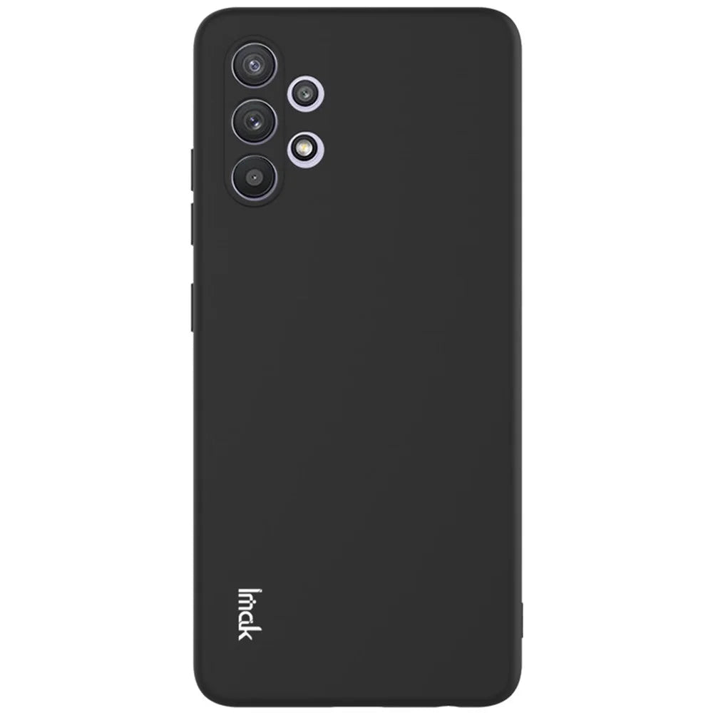 IMAK UC-2 Series Anti-Scratch Colorful Soft TPU Cover Case for Samsung Galaxy A32 4G (EU Version) - Black - 1