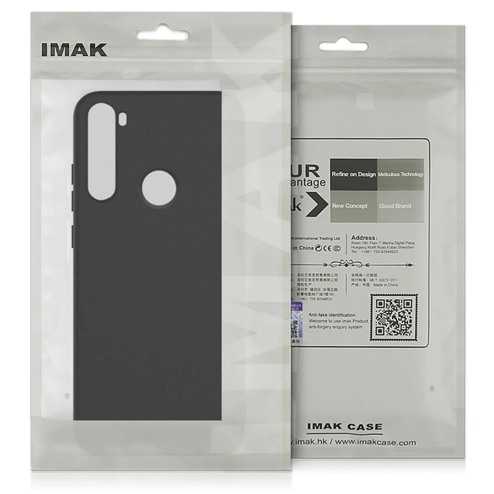 IMAK UC-2 Series Anti-Scratch Colorful Soft TPU Cover Case for Samsung Galaxy A32 4G (EU Version) - Black - 6