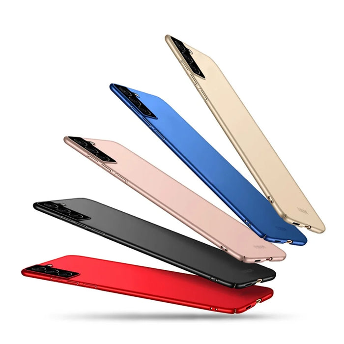MOFI Shield Slim Frosted Hard PC Case for Samsung Galaxy S21+ 5G - Black - 2