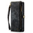 CASEME Multi-function Wallet Design TPU + PU Leather 2-in-1 Phone Shell for Samsung Galaxy A52 4G / 5G / A52s 5G - Black - 2