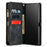 CASEME Multi-function Wallet 2-in-1 TPU + PU Leather Phone Shell with Stand for Samsung Galaxy A72 4G / 5G - Black - 5