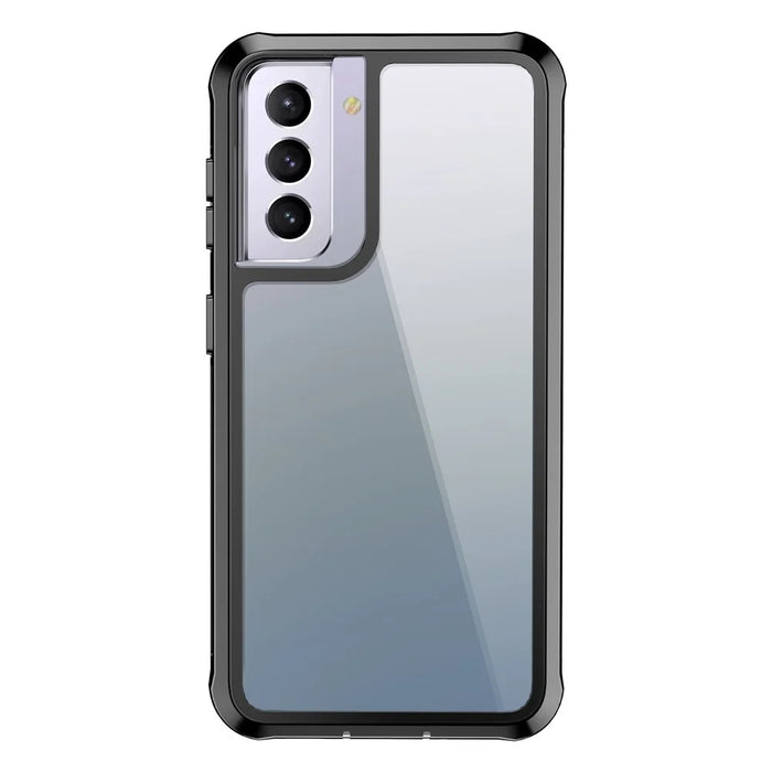 Full-body Protection Hard PC Case Shell Built-in PET Screen Protector for Samsung Galaxy S21+ 5G - 3