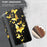 Pattern Printing Design PU Leather Phone Wallet Stand Case Shell for Samsung Galaxy A52 4G/5G / A52s 5G - Gold Butterfly - 5