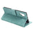 Imprinted Mandala Flower Wallet Leather Case with Strap for Samsung Galaxy A32 4G (EU Version) - Green - 4