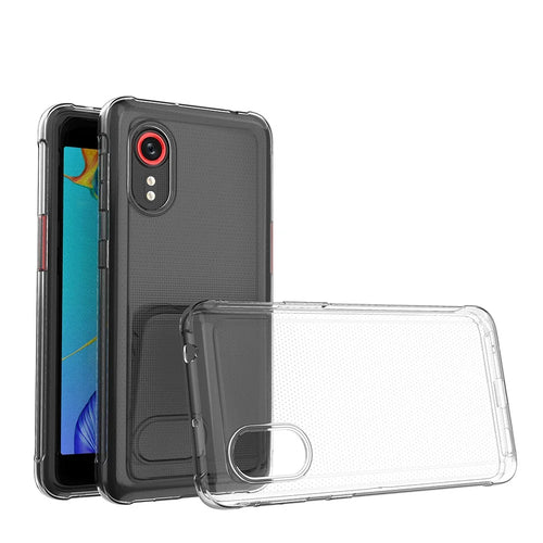Crystal Clear Super Slim TPU Phone Protective Case for Samsung Galaxy Xcover 5 - 1