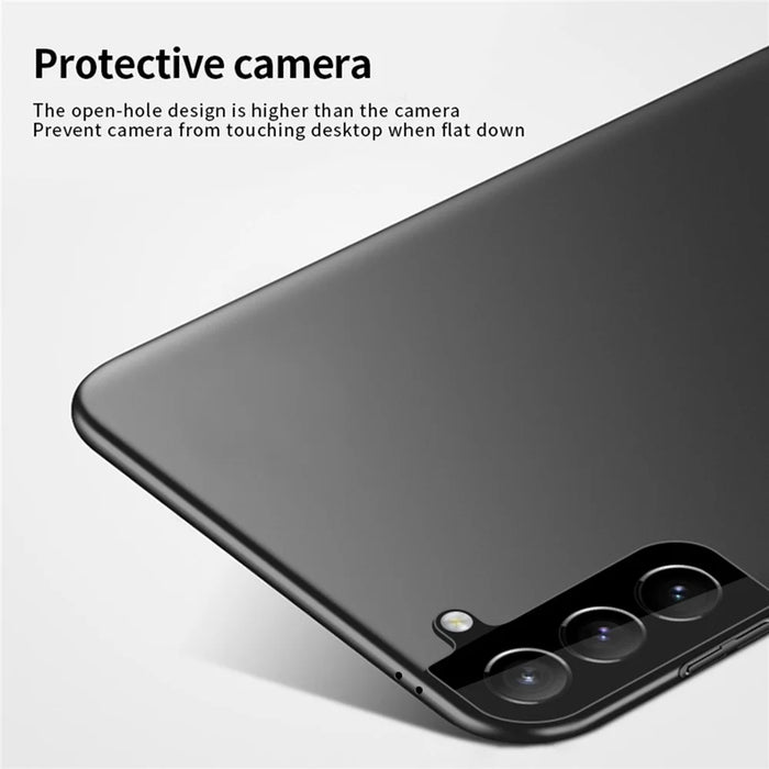 MOFI Shield Slim Frosted Hard PC Case for Samsung Galaxy S21 4G/5G - Black - 4