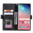 Vintage Splicing Style Wallet Stand Leather Flip Phone Casing for Samsung Galaxy A32 5G/M32 5G - Red - 5