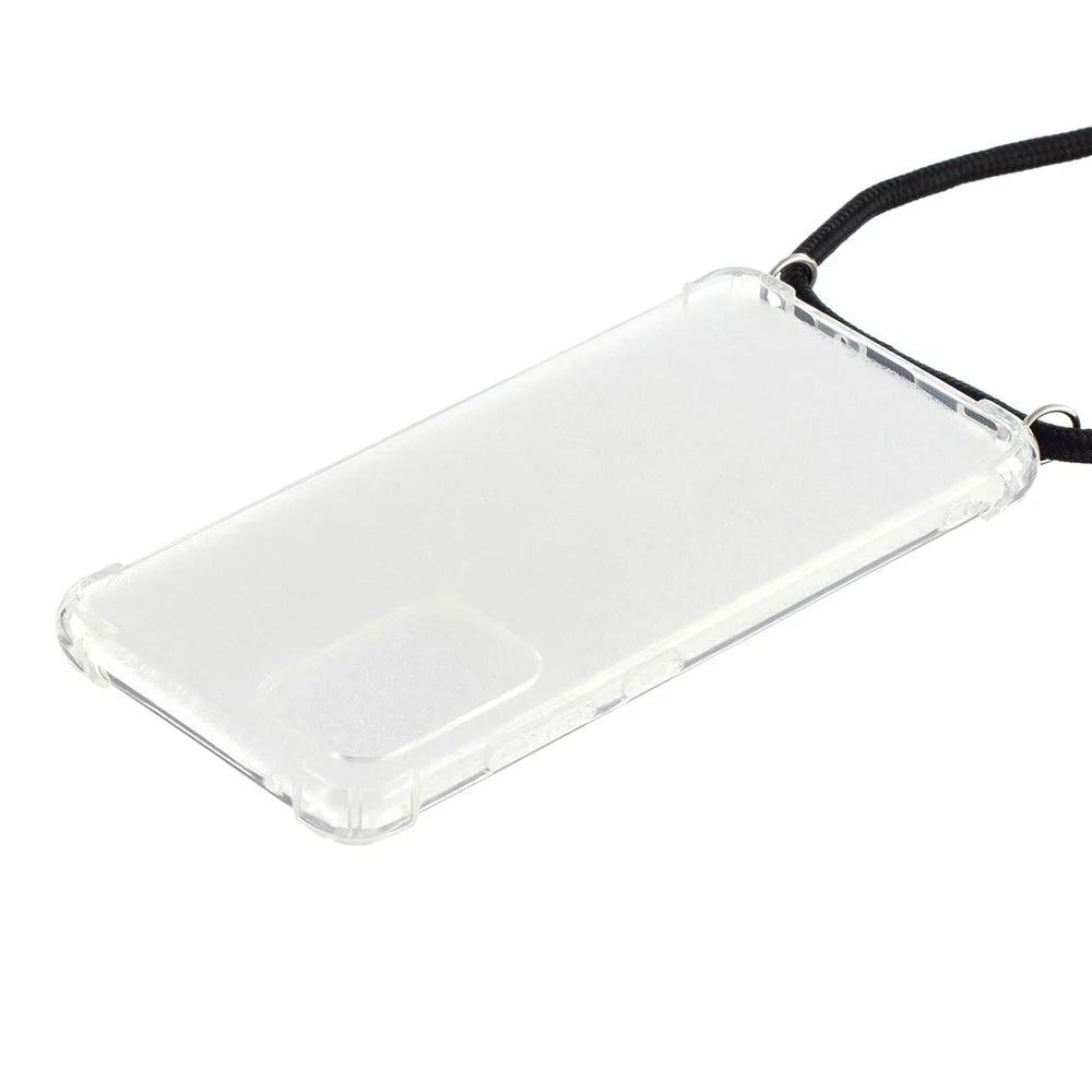 Four Corner Shockproof Airbag TPU Phone Case with Lanyard for Samsung Galaxy A52 4G/5G / A52s 5G - 3