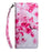 3D Pattern Printing Wallet Stand PU Leather Full-Protection Phone Cover Case for Samsung Galaxy A52 4G/5G / A52s 5G - Howling Wolf - 1