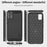 MOFI Carbon Fiber Brushed TPU Cover for Samsung Galaxy A32 4G (EU Version) - Black - 7
