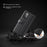 For Samsung Galaxy A52 5G / 4G Case Genuine Split Leather Phone Cover with Wallet Stand - Black - 6