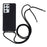 Soft TPU Case with Hanging Rope for Samsung Galaxy S21 Ultra 5G - Black - 1