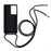 Soft TPU Case with Hanging Rope for Samsung Galaxy S21 Ultra 5G - Black - 2