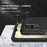Phone Case for Samsung Galaxy A12 Shockproof Cover with Ring Shape Kickstand All-Round Protective Phone Shell - Black - 5