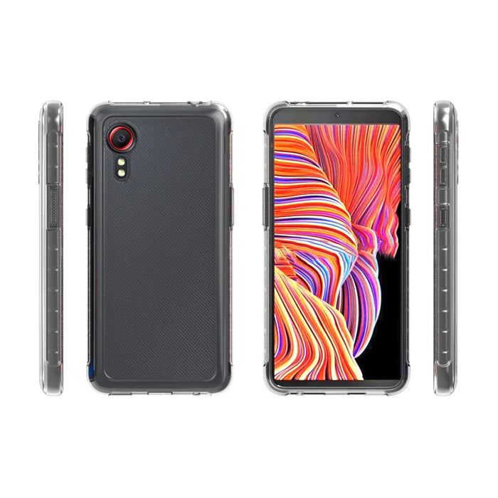 10Pcs/Pack Protective Case Watermark Resistant Flexible TPU Cover for Samsung Galaxy Xcover 5 - 6