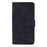Imprint Flower Wallet Stand Leather Case for Samsung Galaxy A12 - Black - 3