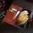 IDEWEI Crazy Horse Texture PU Leather Wallet Stand Phone Case Shell for Samsung Galaxy S21 Ultra 5G - Brown - 7
