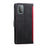 Vintage Splicing Style Wallet Stand Leather Flip Phone Casing for Samsung Galaxy A72 5G / 4G - Red - 4