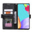 Vintage Splicing Style Wallet Stand Leather Flip Phone Casing for Samsung Galaxy A72 5G / 4G - Red - 6