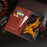 IDEWEI Wallet Design Crazy Horse Texture Leather Mobile Casing with Stand for Samsung Galaxy Xcover 4/4s - Black - 5