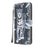 3D Pattern Printing Cross Texture Leather Wallet Stand Case Shell for Samsung Galaxy Xcover 5 - Leopard - 2