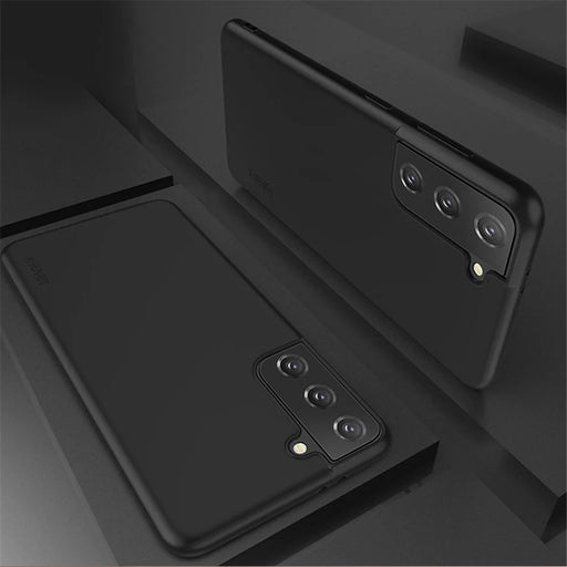 X-LEVEL Quality Frosted TPU Phone Cover for Samsung Galaxy S21 5G/4G - Black - 1