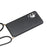 Eco-Friendly Natural Wheat Straw Soft TPU Phone Case with Multi-function Strap for Samsung Galaxy A32 5G/M32 5G - Black - 2