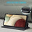 LC.IMEEKE Retro Style Leather Phone Case Cover with Card Holder for Samsung Galaxy A12 - Black - 5