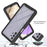 3 in 1 Full Protection Anti-Drop PC+TPU Protective Case with PET Screen Protector for Samsung Galaxy A32 5G/M32 5G - Black - 2